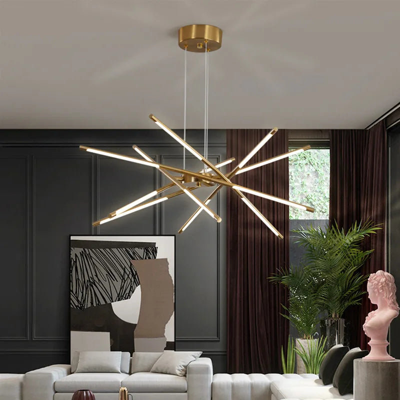 Winfordo creative design decorative LED pendant chandelier - vue 3 sur 14