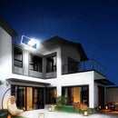 Super bright solar LED outdoor and garden lamp post