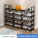 removable and economical multi-layer shoe rack