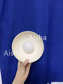 Round metal wall light for modern interior lighting