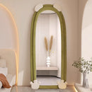 Modern creative kawaii wall mirror for aesthetic decoration