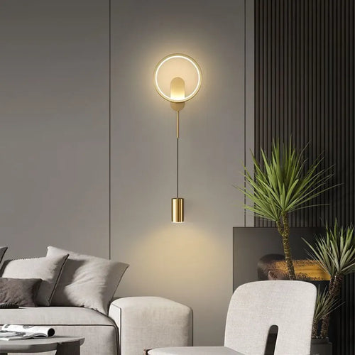 Modern indoor LED wall light - vue 6 sur 8