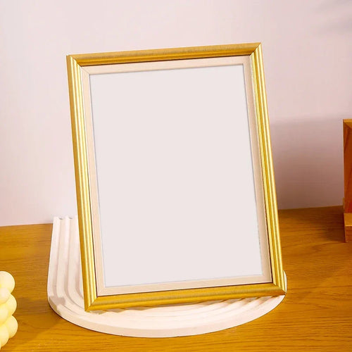 Wooden photo frame for family portraits and travel memories - vue 8 sur 10
