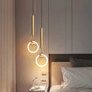 Modern minimalist luxury pendant light for designer interiors