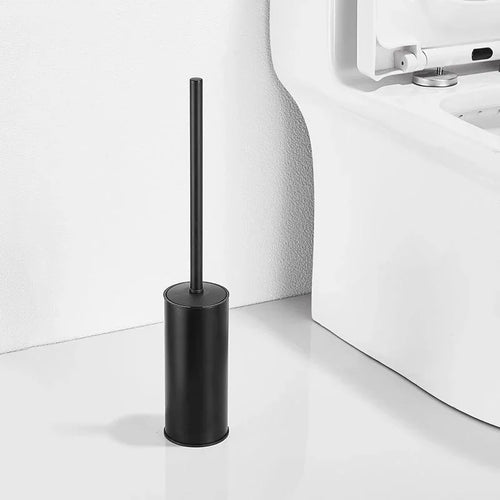 Luxury stainless steel toilet brush for bathroom - vue 6 sur 8