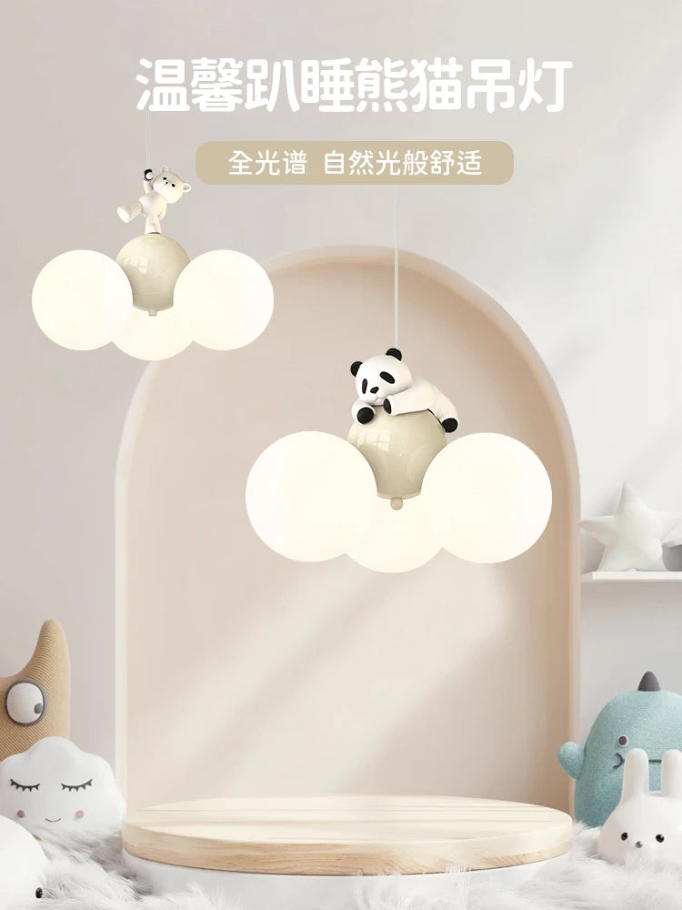 High-end modern pendant light panda collection