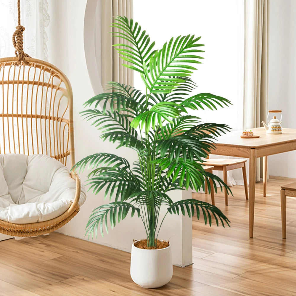 Large artificial tropical palm tree for indoor and outdoor decoration - vue 3 sur 8