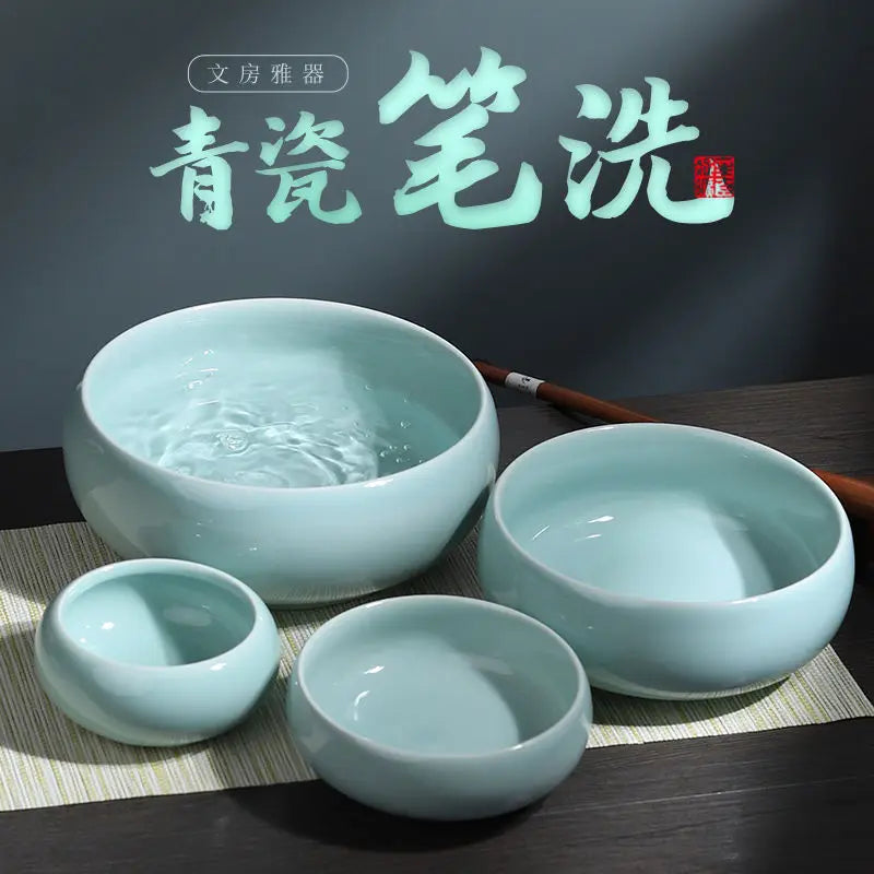 ceramic wash pen for Chinese painting - vue 3 sur 12