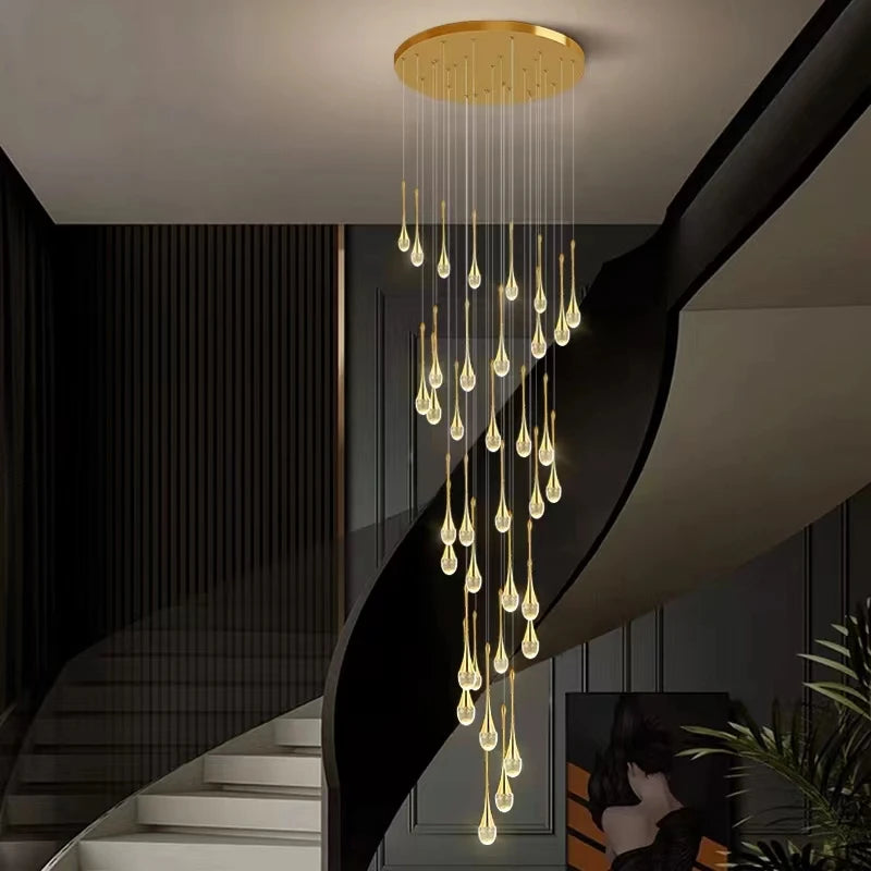 Modern Nordic chandelier for elegant minimalist lighting
