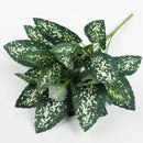Artificial silk bamboo leaves for elegant decoration