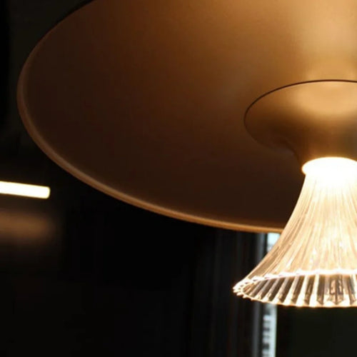 Nordic flying saucer pendant light for indoor lighting - vue 5 sur 8