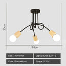Modern sputnik chandelier industrial style for elegant interiors