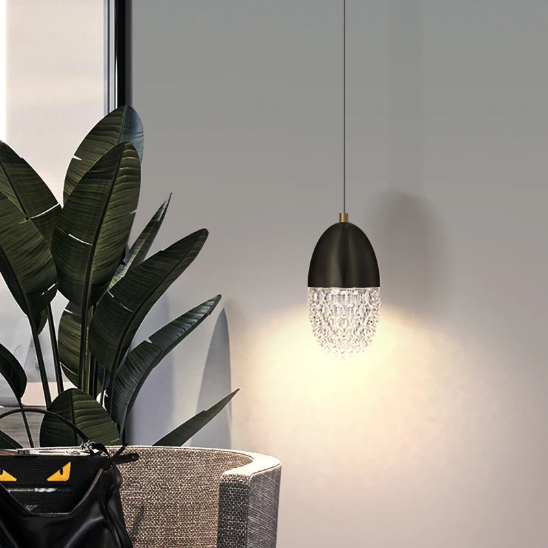 Modern nordic LED bedside lamp for restaurant and bar - vue 4 sur 8