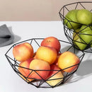 Modern iron fruit basket for storage and display