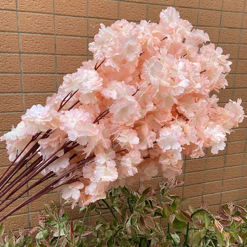 Artificial cherry blossom flowers for wedding decoration and DIY - vue 7 sur 11