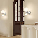 Creative double pumpkin-shaped wall light