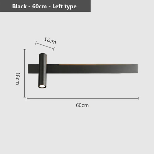applique murale led de luxe simple style nordique créatif - vue 15 sur 14