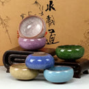 Handmade decorative ceramic candle holder for weddings, parties and home
