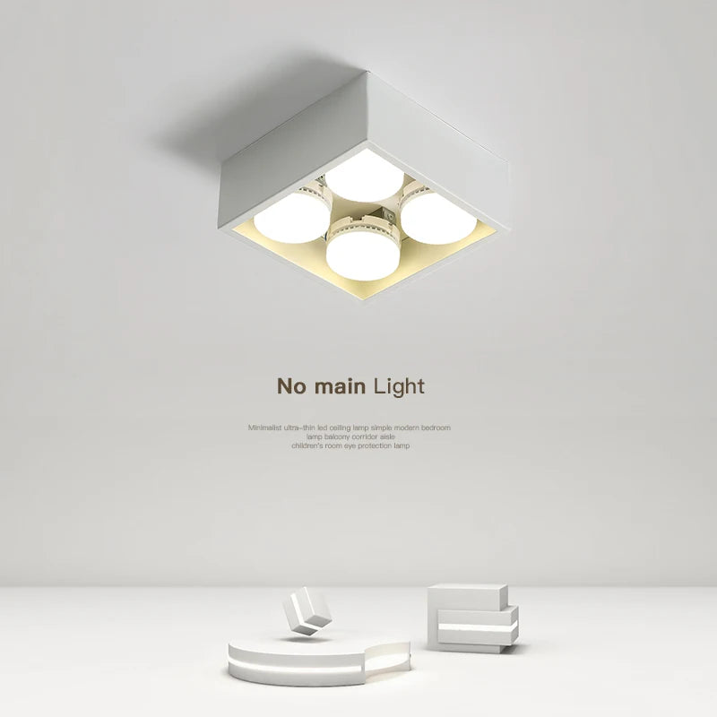 LED ceiling lights for indoor lighting in commercial and public spaces