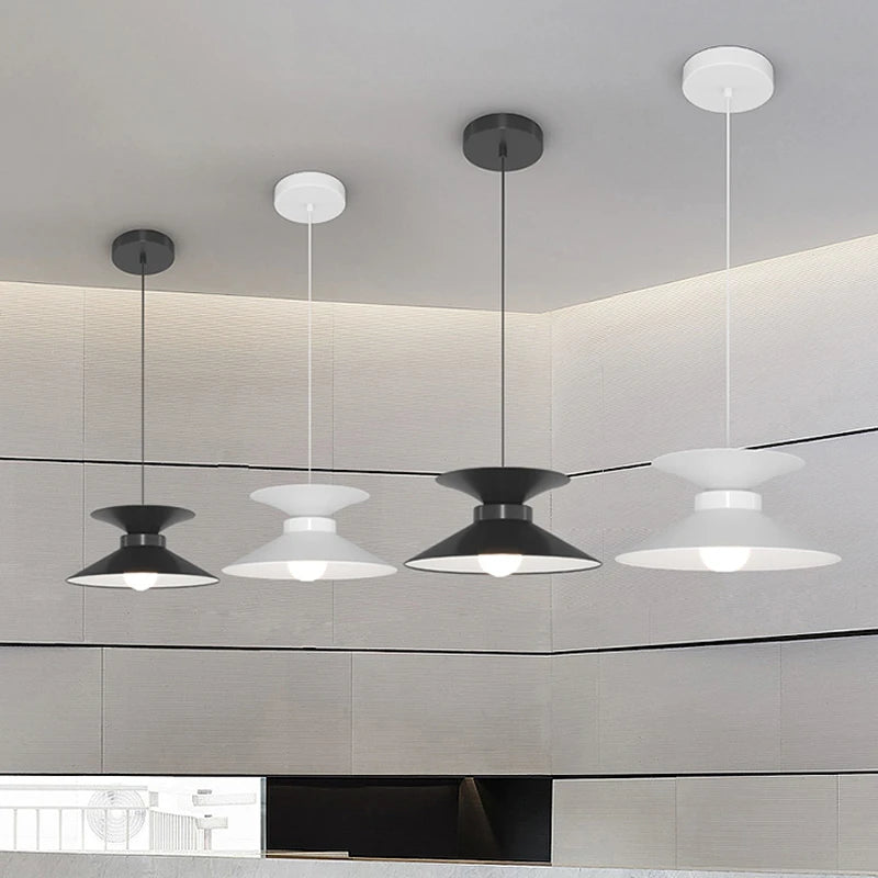 Nordic creative bar chandelier long line pendant light