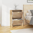 Shoe cabinet 57,5x33x80 cm wood Engineering