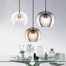 Nordic glass LED pendant light for interior decoration