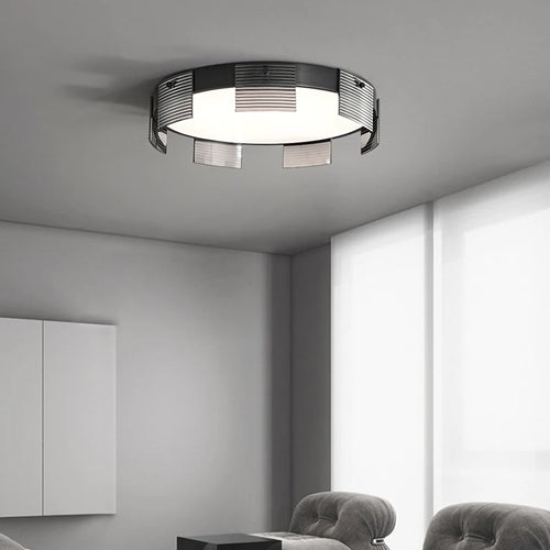 High-end Italian minimalist ceiling light - vue 4 sur 8