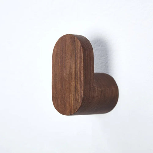 decorative wooden hook for multi-purpose storage