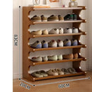 simple and space-saving indoor shoe rack