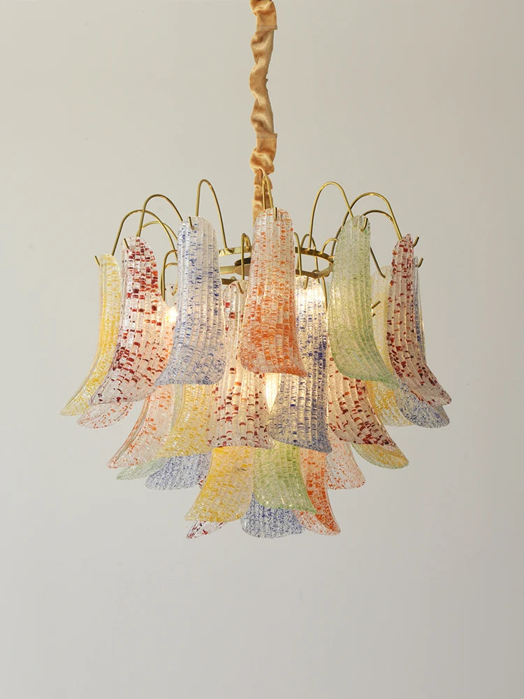 Luxury retro crystal chandelier for elegant interiors