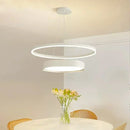 Modern minimalist LED chandelier for interiors