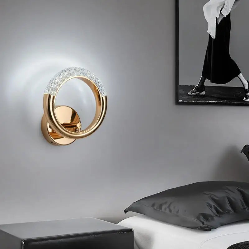 Luxury designer wall light for versatile interiors