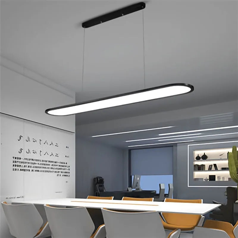 Minimalist LED pendant light for modern interior lighting