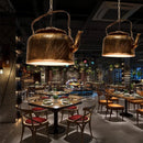 Modern iron pendant light for industrial decor