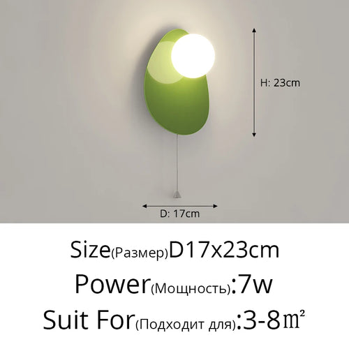 Minimalist u-shaped wall bedside lamp with anti-blue light - vue 12 sur 20