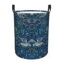 floral foldable laundry basket for baby toy storage