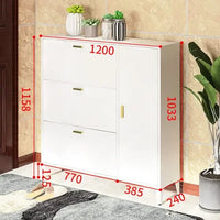 open shoe cabinet for aesthetic and practical storage