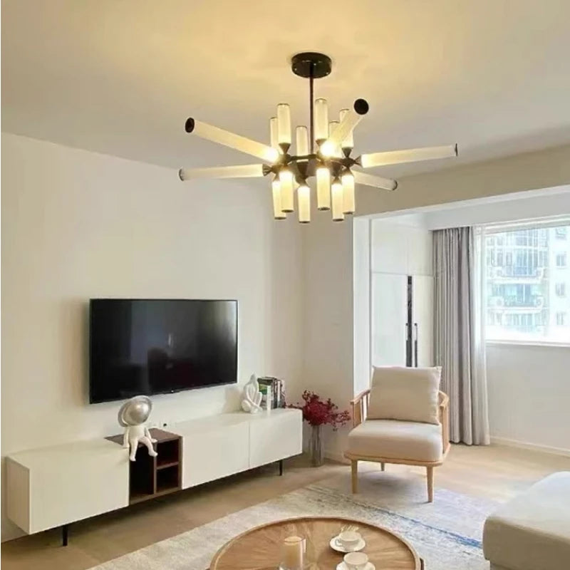 Italian design glass table lamp for modern spaces