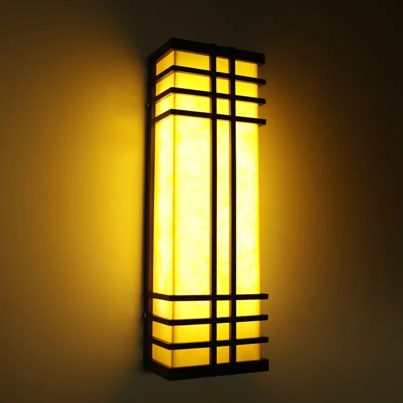 Chinese waterproof outdoor wall light for decorative garden - vue 6 sur 14
