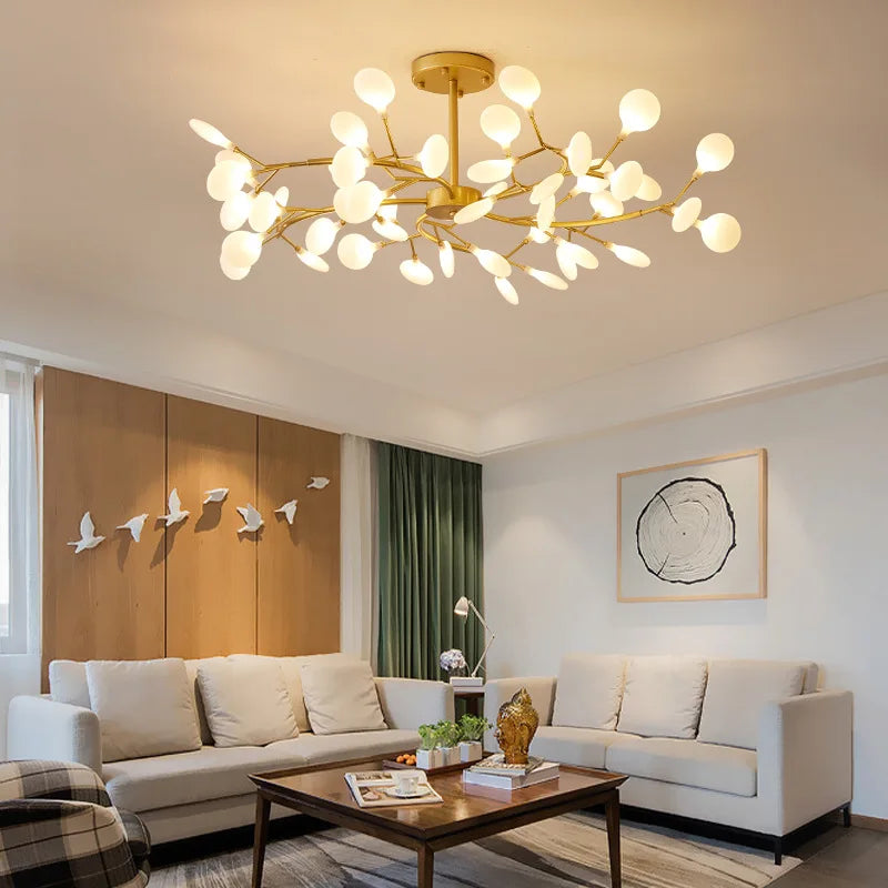 Modern simple chandelier with creative design for interior decor