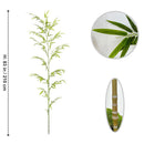 Artificial bamboo leaves for event and party decoration