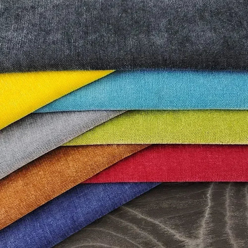 Thick chenille fabric by the metre for upholstery, sofa and cushions - vue 4 sur 7