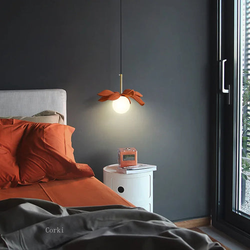 modern resin pendant light for elegant interior decoration - vue 4 sur 22
