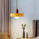 Modern colourful glass hanging chandelier for interiors