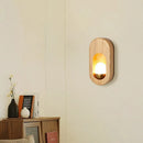 Nordic decorative LED wooden wall light