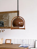 Modern retro glass chandelier for elegant interior decor
