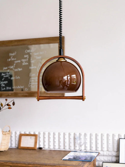 Modern retro glass chandelier for elegant interior decor