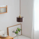 Modern Nordic design wooden LED pendant light