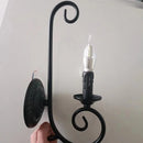 Vintage industrial style wall light for interiors