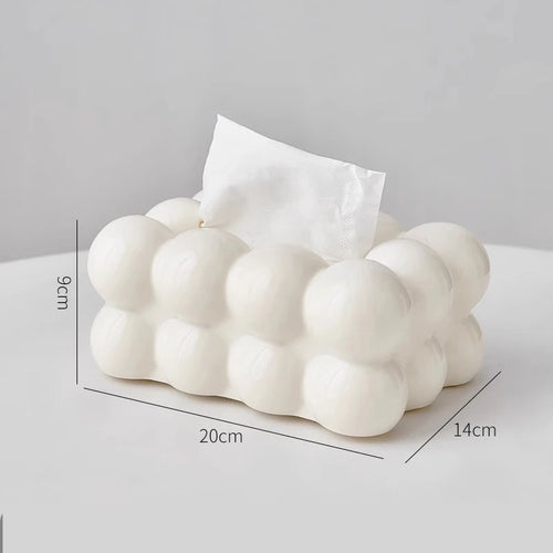cloud tissue box for decoration and storage - vue 2 sur 8